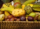 Panier-cadeau de fruits exotiques