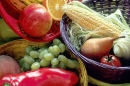 Paniers de fruits et légumes