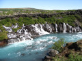 Cascades de Hraunfossar, Islande
