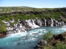 Cascades de Hraunfossar, Islande