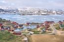 Village de Tasiilaq, Groenland