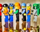 Arc-en-ciel de Legos