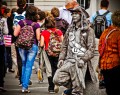 Le Pirate gris, Trafalgar Square, Londres