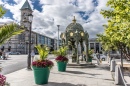La fontaine du Queen Victoria, Dublin, Irlande