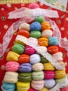 Macarons en peluches