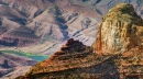 Badlands à Desert View, Parc National du Grand Canyon