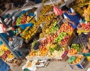 Vendeurs de fruits, Pérou