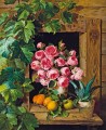 Nature morte avec des roses ert des abricots