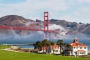 Station de la garde côtière et le pont du Golden Gate