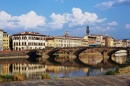 Ponte Santa Trinita, Florence, Italie