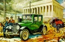 Lincoln Coupe de 1921 et Lincoln Capri Hardtop de 1953