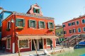Maisons colorées à Burano, Venise