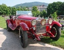 Alfa Romeo, rallye de voitures de collection à Baden-Baden