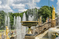 Sculptures sur la Grande Cascade de Peterhof