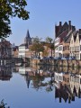 Canal Langerei, Bruges, Belgique