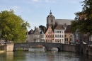 Pont des Carmelites, Bruges, Belgique