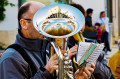 Musiciens de rue, Sicile, Italie