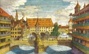 Pont au-dessus de Pegnitz à Nuremberg