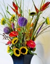 Fleurs dans un vase