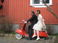Mariage Vespa