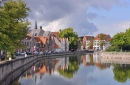 Lange Rei, Bruges, Belgique