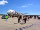 VIM Airlines à l'aéroport de Pula, Croatie