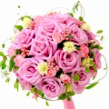 Bouquet de Roses rose