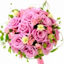 Bouquet de Roses rose