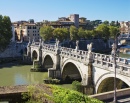 Ponte Sant'Angelo, Rome, Italie