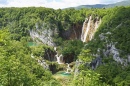 Lacs au parc National de Plitvice, Croatie