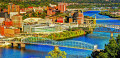 Les cinq ponts de la rivière Monongahela, Pittsburgh