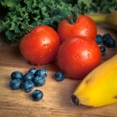 Fruits et légumes d'aliments entiers