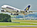 Airbus A380-841 de la compagnie aérienne de Singapoure