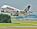 Airbus A380-841 de la compagnie aérienne de Singapoure