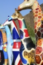 Girafes en fibre de verre, Zoo de Colchester