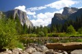 Vue de la vallée de Yosemite Valley
