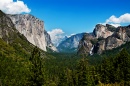 Vue du tunnel du Parc National de Yosemite