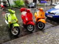 Motos de couleurs