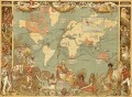 Carte du monde de la Fédératiion Impériale