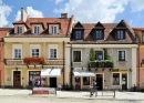 Maisons à Sandomierz, Pologne