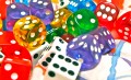 Arc-en-ciel de dés