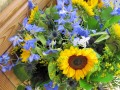Bouquet bleu d'été