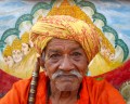 Sadhu attendrissant, Gulbai Tekra, Inde