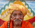 Sadhu attendrissant, Gulbai Tekra, Inde