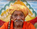 Sadhu attendrissant, Gulbai Tekra, Inde