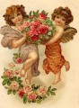 Carte postale de la St-Valentin de type ancien
