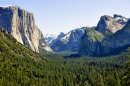 Vallée de Yosemite, vue du tunnel