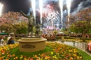 Feux d'artifice au Château de Disneyland