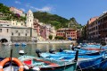 La baie de Vernazza, Italie