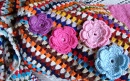 Fleurs crochetées